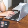 Person at laptop