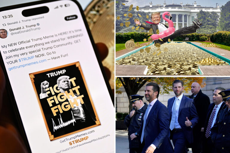 Science & tech: how trump's family linked crypto deals are threatening