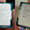 A 14900K vs 13900K side by side in a hand