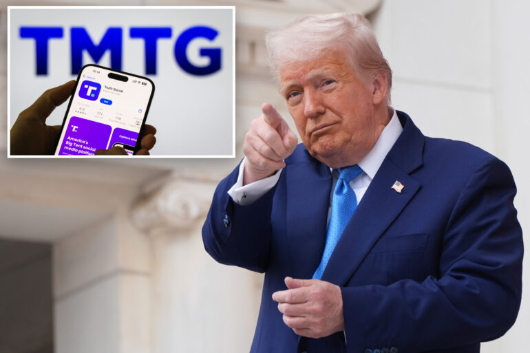 Science & tech: trump media plans to raise $3b to