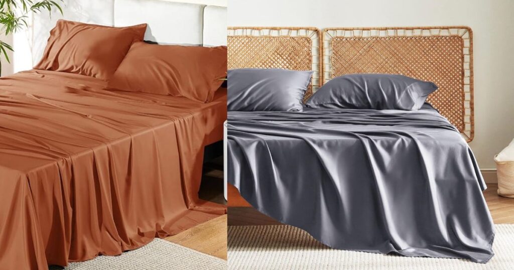 Travel & lifestyle: bedsure’s award winning cooling sheets are on sale