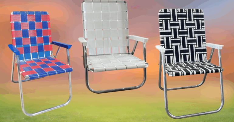 Travel & lifestyle: these iconic throwback lawn chairs are available