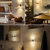 These plug-in nightlights have an automatic light sensor to turn on at dusk.