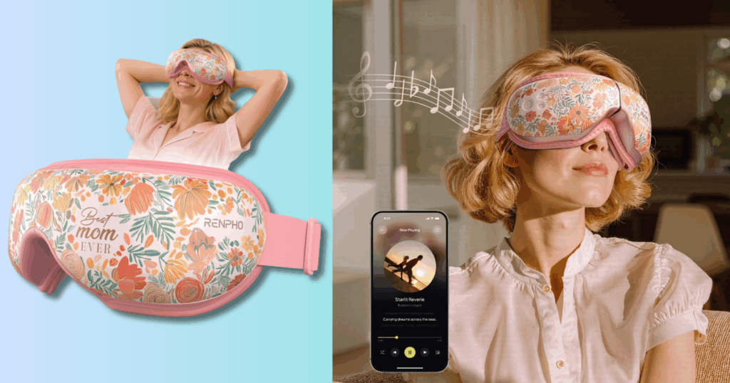 Travel & lifestyle: this cordless heated eye mask for dry