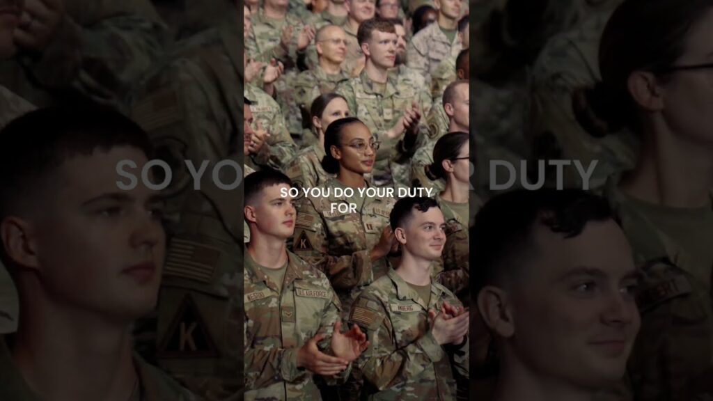 “As Commander in Chief, I will always do and fulfill my duty to you.”