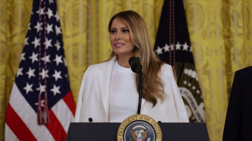 First Lady Melania Trump: Mother's Day