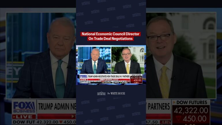 National Economic Council Director on trade deal negotitations.