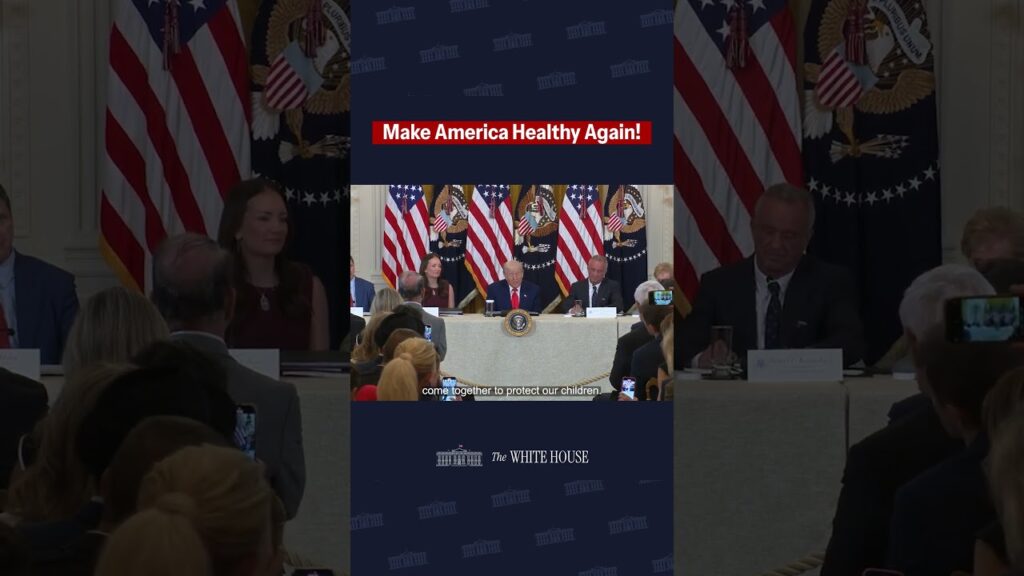 POTUS at the MAHA Commission Meeting