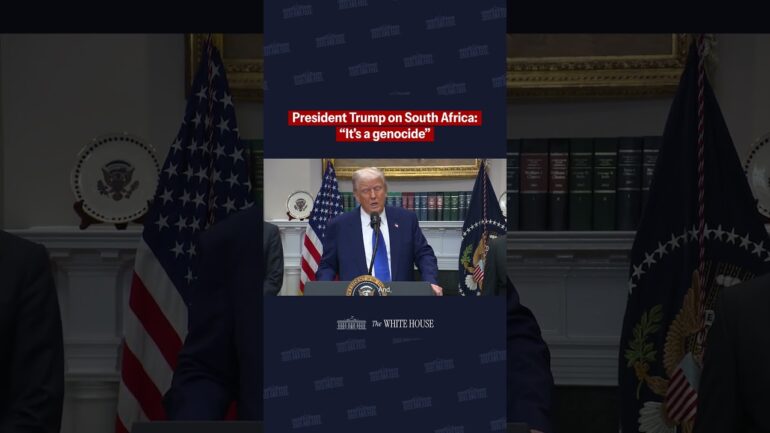 POTUS on South Africa: "It's a genocide"