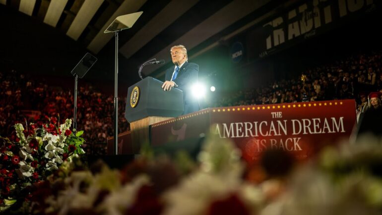 President Donald J. Trump’s Commencement Address at the University of Alabama