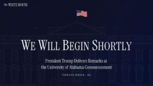 President Trump Delivers Remarks at the University of Alabama Commencement