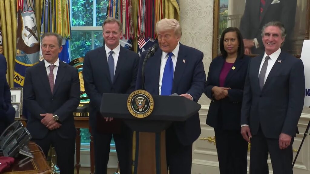 President Trump Delivers a Sports Announcement