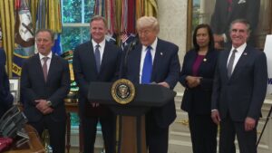 President Trump Delivers a Sports Announcement
