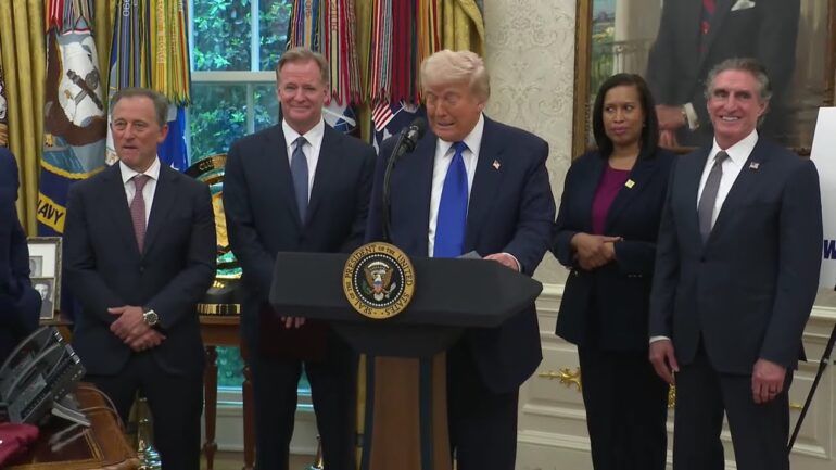 President Trump Delivers a Sports Announcement
