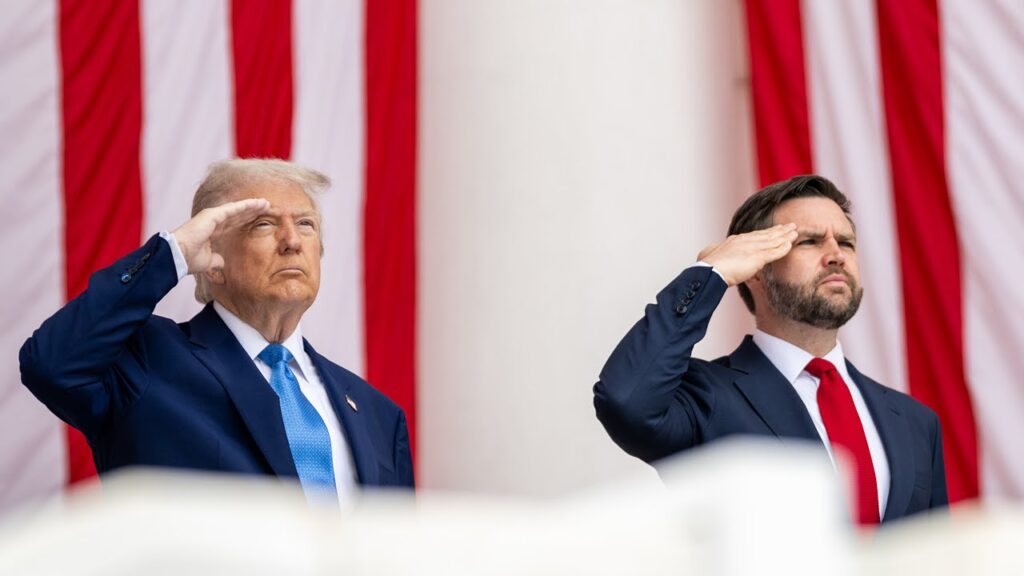 President Trump Honors America’s Fallen at Arlington National Cemetery on Memorial Day 2025