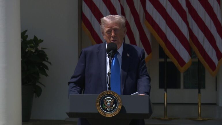 President Trump Participates in a National Day of Prayer Event