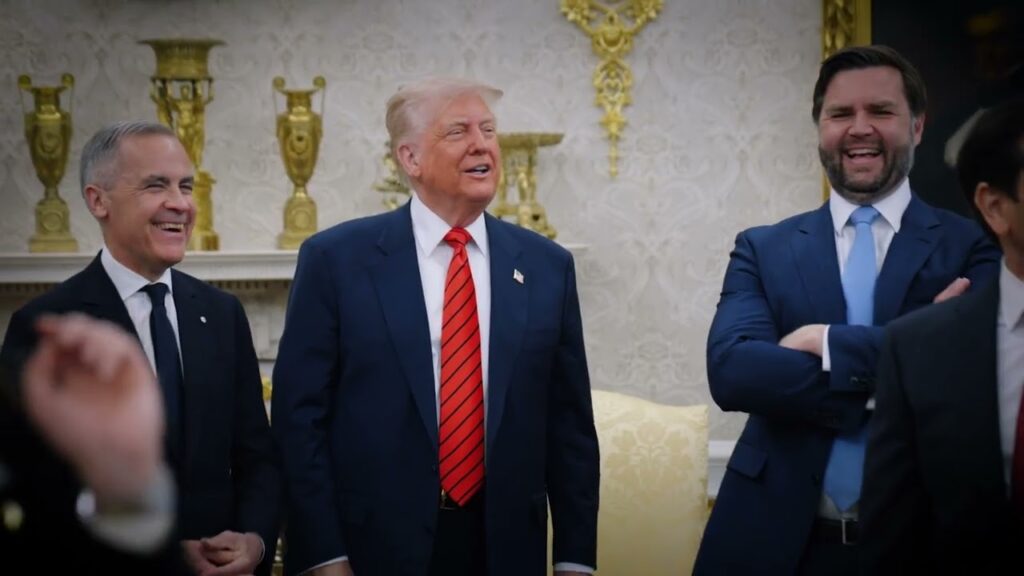 President Trump Welcomes Canadian Prime Minister Carney to White House