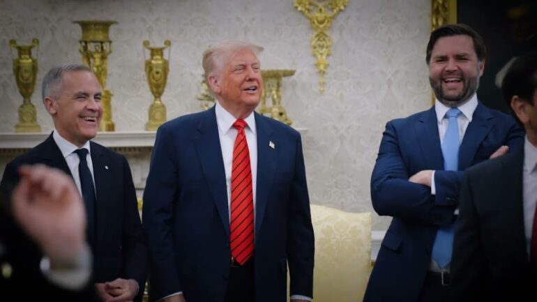 President Trump Welcomes Canadian Prime Minister Carney to White House