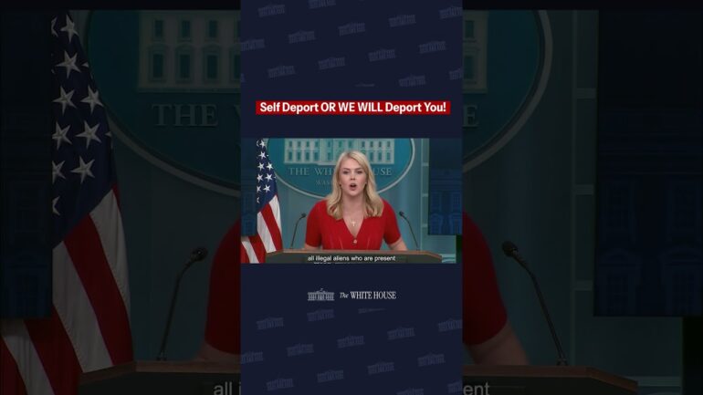 Press Sec: "...We will deport you if you're here illegally."