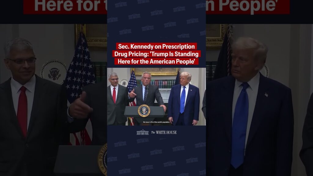 Sec. Kennedy on Prescription Drug Pricing: 'This is an extraordinary day...'
