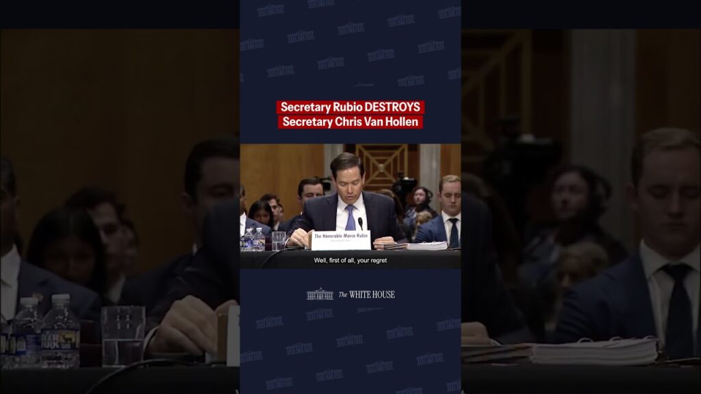 Secretary Rubio: "Your regret for voting for me confirms I'm doing a good job." 🔥🔥