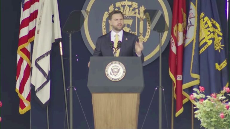 Vice President JD Vance Addresses the Naval Academy’s Class of 2025