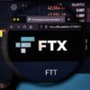 FTX logo displayed on a computer screen