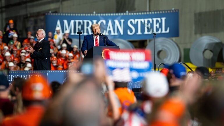 President Donald J. Trump is Protecting American Steel