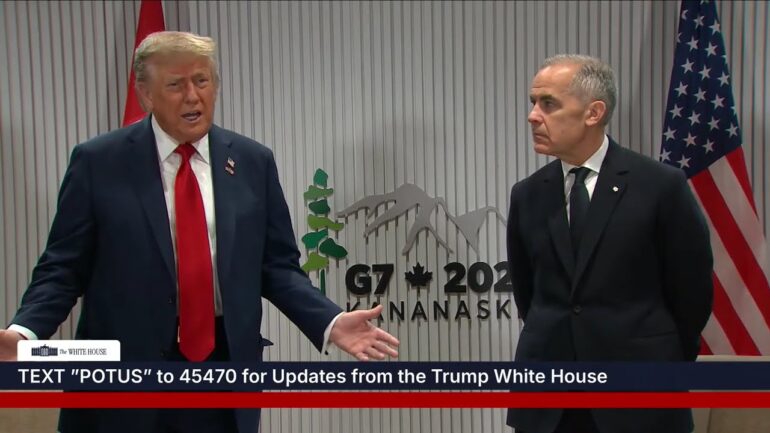 President Trump Participates in a Bilateral Meeting with the Prime Minister of Canada