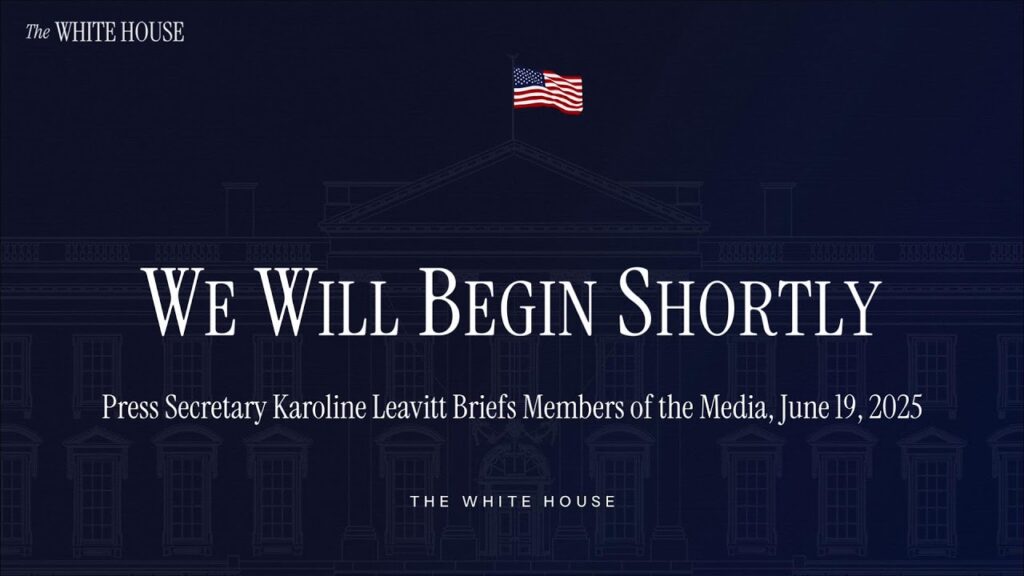 Press Secretary Karoline Leavitt Briefs Members of the Media, June 19, 2025