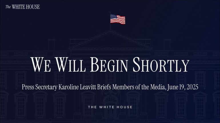 Press Secretary Karoline Leavitt Briefs Members of the Media, June 19, 2025
