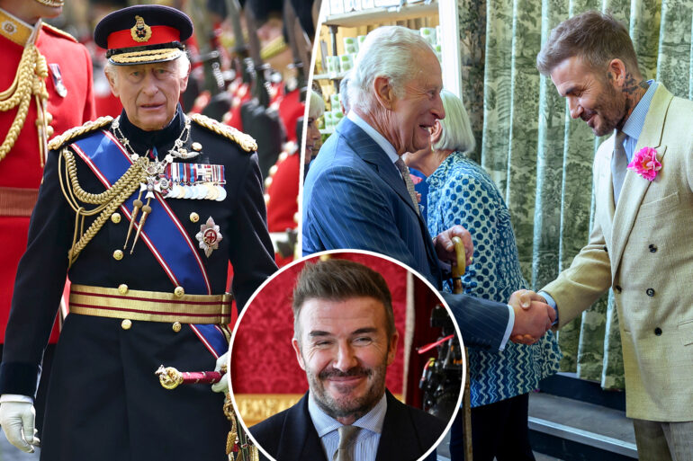 Gossip & rumors: david beckham officially knighted by king charles