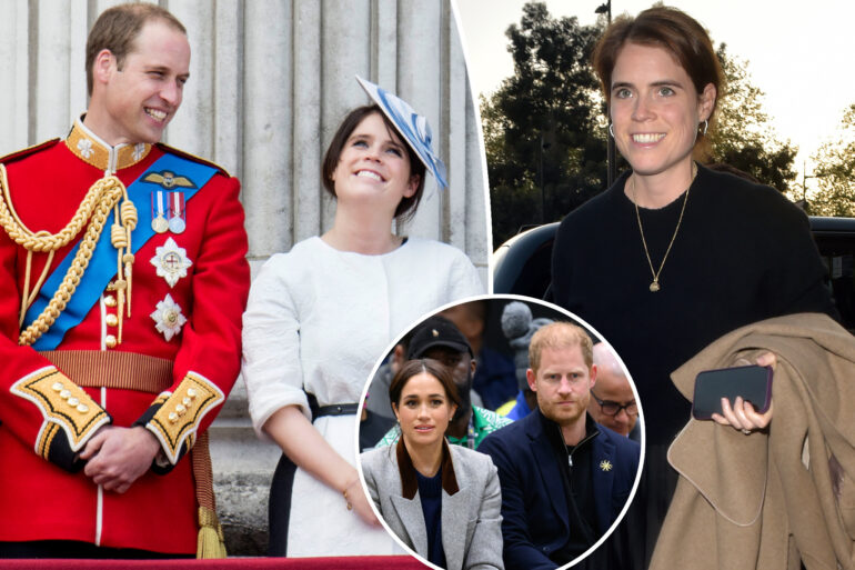 Gossip & rumors: princess eugenie teams with prince william, distances