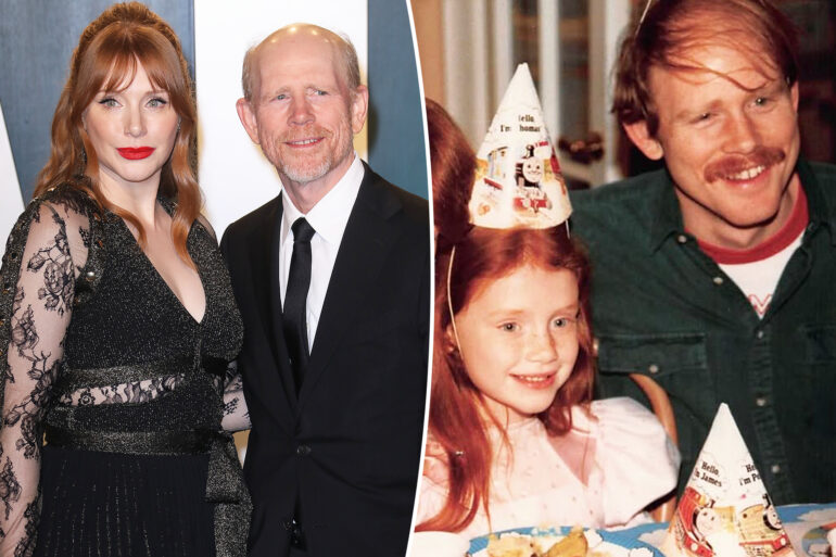 Gossip & rumors: ron howard's daughter bryce dallas howard recalls