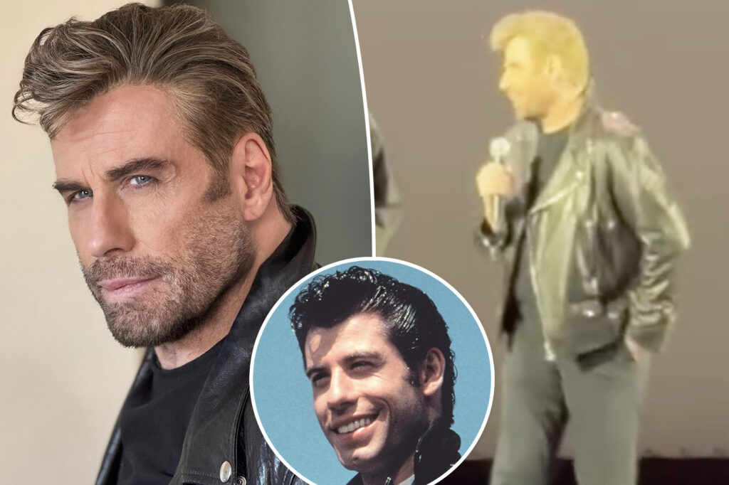 Gossip & rumors: see john travolta dressed as danny zuko