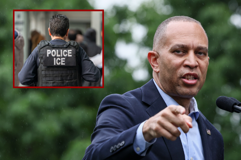 ‘Doxer’ Hakeem Jeffries demands public release of ICE agents’ names, citing ‘aggressive overreach’ – One America News Network