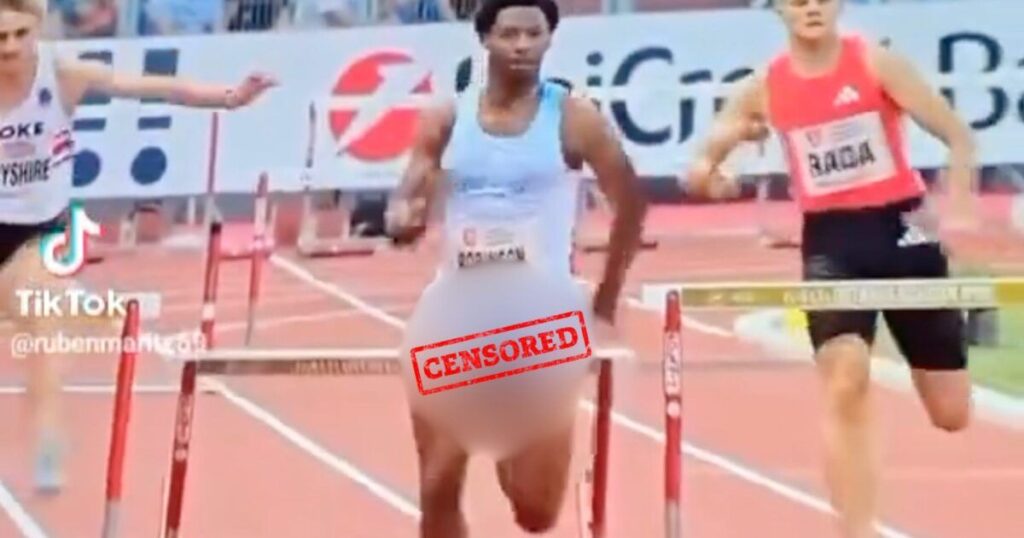 American Hurdler’s Huge P*nis Flops Out Mid-Race, Still Wins and Posts PB! * 100PercentFedUp.com * by Noah