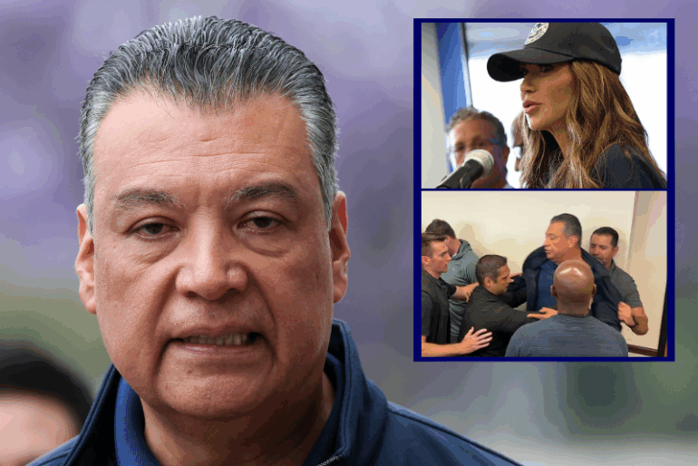 Democrat Sen. Padilla forcibly removed from Noem press conference after ‘interrupting’ and ‘not complying with officers,’ DHS responds