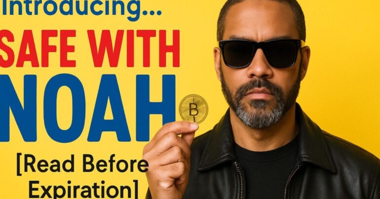 Introducing…”Safe With Noah”! [Read Before Expiration] * 100PercentFedUp.com * by Noah