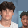 (L) Austin Metcalf. (Photo via: Jeff Metcalf) / (R) Karmelo Anthony. (Photo via: Collin County Jail)