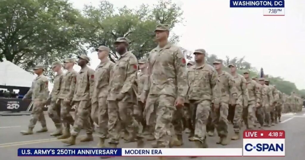 Responding To Claims The US Army Marching Was “Odd” and “Sloppy” * 100PercentFedUp.com * by Noah