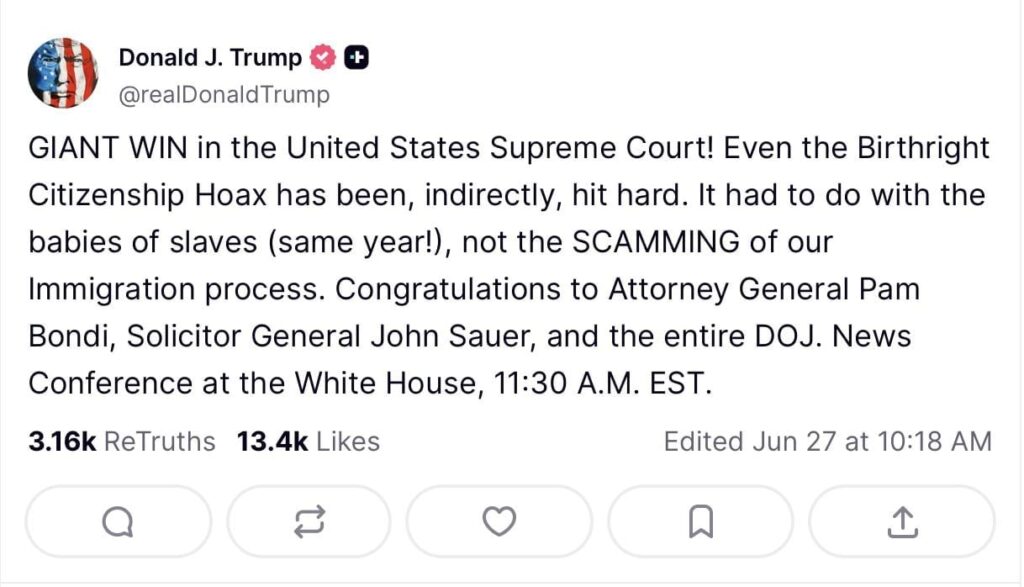 Supreme Court Hands Trump Biggest Win Yet, “Rogue Judges” and “Nationwide Injunctions” Clearly ILLEGAL! * 100PercentFedUp.com * by Noah