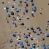 Umbrella Impales Lifeguard On Beach * 100PercentFedUp.com * by Danielle