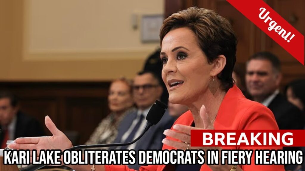 BOMBSHELL SHOWDOWN: Kari Lake Obliterates Democrats in Fiery VOA Hearing Marathon!