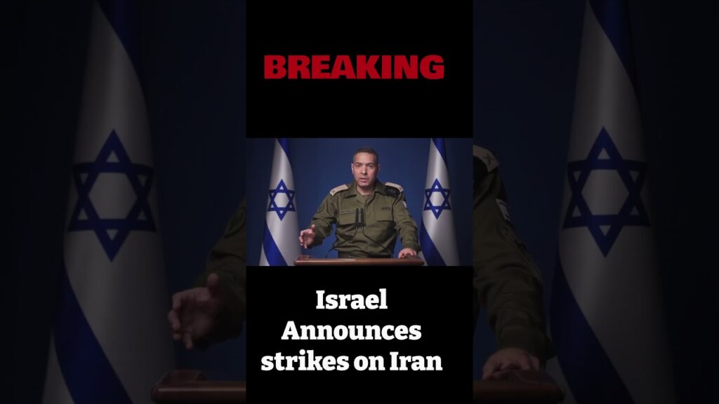 #BREAKING: Israel Announces strikes on Iran | WW3 WARNING #Iran #israel