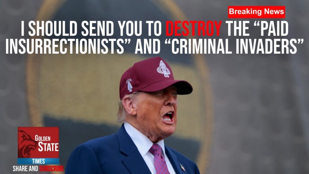 BREAKING: President Trump SHOCKS Fort Bragg, Rails Against Anarchy in Los Angeles at Heated Speech!