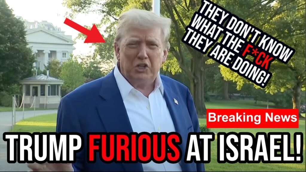 BREAKING: President Trump is FURIOUS at Israel for Violating Ceasefire, also SLAMS CNN and MSDNC!