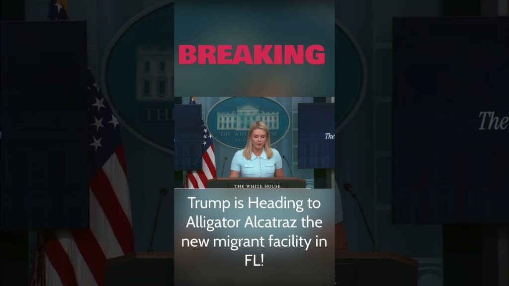 #BREAKING: President Trump will head to Tour Alligator Alcatraz in Florida! #Alligatoralcatraz