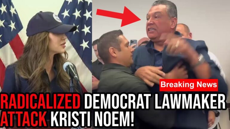 BREAKING: Radical Dem Attacks Kristi Noem During Fiery Press Conference!