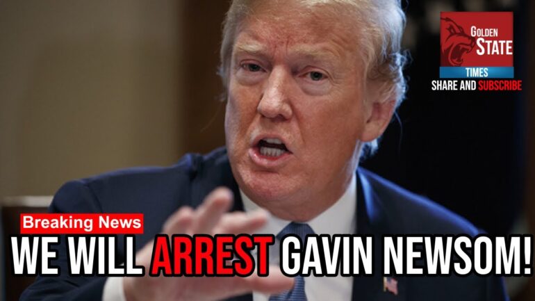 BREAKING: Trump Holds URGENT Press Conference on California Unrest and Arresting Gavin Newsom!